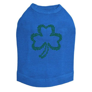 Shamrock # 2 Rhinestone Dog Tank - Many Colors - Posh Puppy Boutique