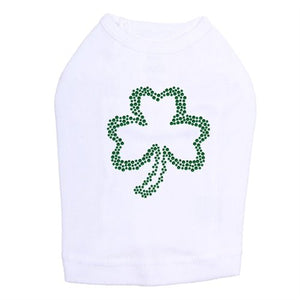 Shamrock # 2 Rhinestone Dog Tank - Many Colors - Posh Puppy Boutique