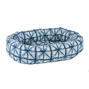 Shibori Microvelvet Donut Bed - Posh Puppy Boutique