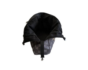 Signature Collection Carrier in Noir - Posh Puppy Boutique