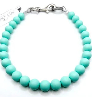 Simply Tiffany Beaded Pet Collar - Posh Puppy Boutique