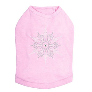 Snowflake 1 Rhinestone Dog Tank - Many Colors - Posh Puppy Boutique