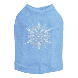 Snowflake 1 Rhinestone Dog Tank - Many Colors - Posh Puppy Boutique