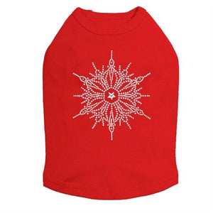 Snowflake 1 Rhinestone Dog Tank - Many Colors - Posh Puppy Boutique