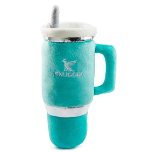 Snuggly Cup - Teal Toy - Posh Puppy Boutique