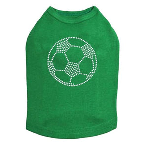 Soccer Ball Nailheads Dog Tank - Many Colors - Posh Puppy Boutique