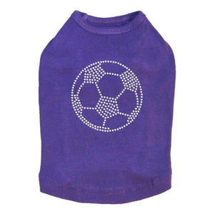 Soccer Ball Nailheads Dog Tank - Many Colors - Posh Puppy Boutique