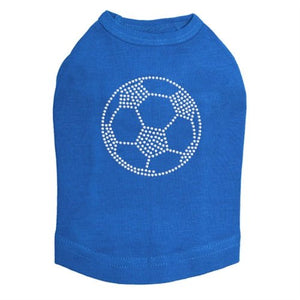 Soccer Ball Nailheads Dog Tank - Many Colors - Posh Puppy Boutique