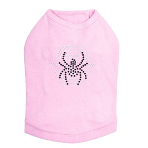 Spider Web and Spider Nailheads Tank Top - Many Colors - Posh Puppy Boutique