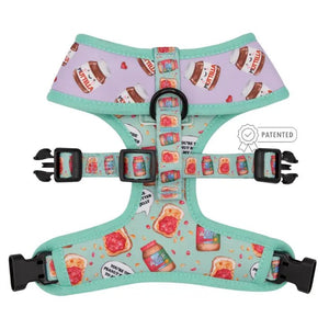 Spread the Love Reversible and Adjustable Harness - Posh Puppy Boutique