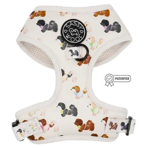 Spunky Shih Tzus Adjustable Harness - Posh Puppy Boutique