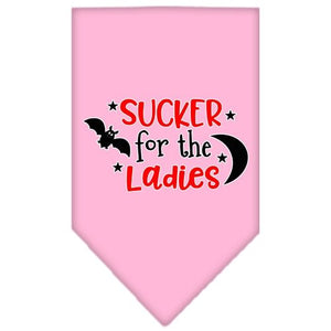 Sucker for the Ladies Screen Print Bandana in Many Colors - Posh Puppy Boutique