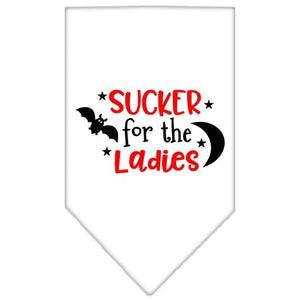 Sucker for the Ladies Screen Print Bandana in Many Colors - Posh Puppy Boutique