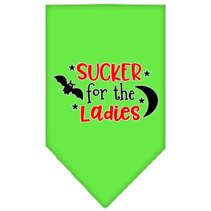 Sucker for the Ladies Screen Print Bandana in Many Colors - Posh Puppy Boutique