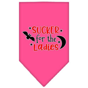 Sucker for the Ladies Screen Print Bandana in Many Colors - Posh Puppy Boutique