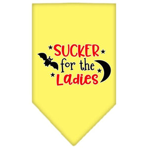 Sucker for the Ladies Screen Print Bandana in Many Colors - Posh Puppy Boutique