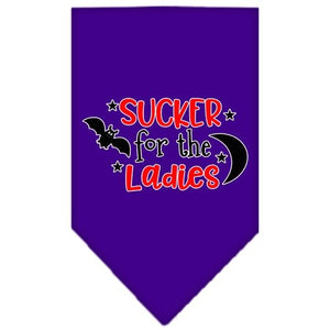 Sucker for the Ladies Screen Print Bandana in Many Colors - Posh Puppy Boutique