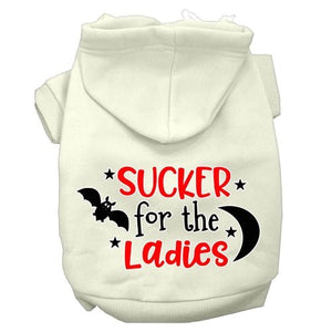 Sucker for the Ladies Screen Print Dog Hoodie in Many Colors - Posh Puppy Boutique