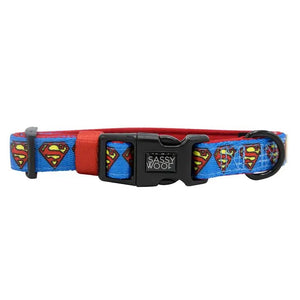 Superman Collar - Posh Puppy Boutique