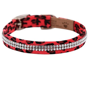 Susan Lanci 2 Row Giltmore Collar - Jungle Print Collection - Posh Puppy Boutique