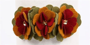 Susan Lanci Autumn Flowers Collar - Posh Puppy Boutique