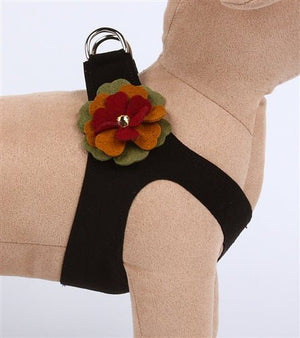 Susan Lanci Autumn Flowers Step - In Harnesses - Posh Puppy Boutique