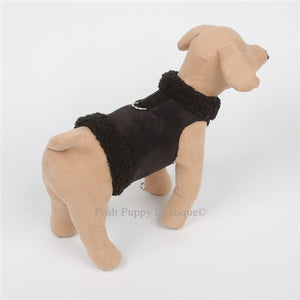 Susan Lanci Bowzer Jacket - Black - Posh Puppy Boutique