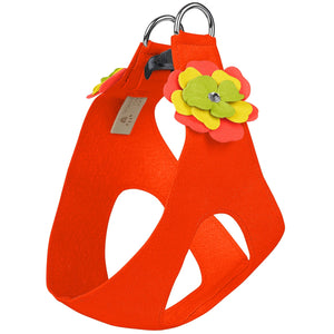 Susan Lanci Citrus Flower Step In Harness - Posh Puppy Boutique