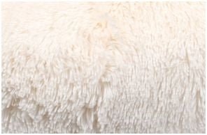 Susan Lanci Cream Shag Blanket - Posh Puppy Boutique