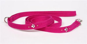 Susan Lanci Crystal Paw Collection Tinkie Ultrasuede Dog Harnesses - Many Colors - Posh Puppy Boutique