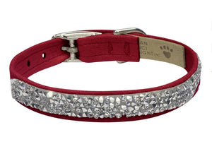 Susan Lanci Crystal Rock Collection Collars in Many Colors - Posh Puppy Boutique