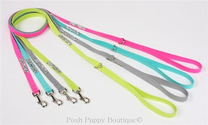 Susan Lanci Crystal Rock Collection Tinkie Harnesses - Many Colors - Posh Puppy Boutique