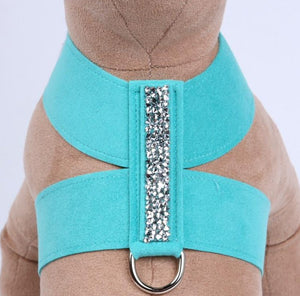 Susan Lanci Crystal Rock Collection Tinkie Harnesses - Many Colors - Posh Puppy Boutique