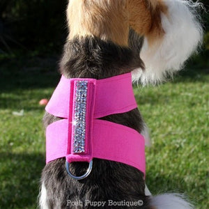 Susan Lanci Crystal Rock Collection Tinkie Harnesses - Many Colors - Posh Puppy Boutique