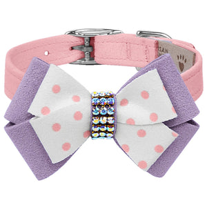 Susan Lanci Daisy Bow Collar - Posh Puppy Boutique