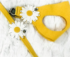 Susan Lanci Daisy Embellished Step - In Harness in Many Colors - Posh Puppy Boutique