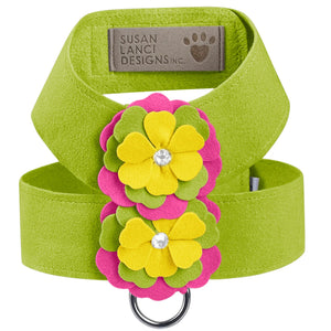 Susan Lanci Dragon Fruit Flower Tinkie's Harness - Posh Puppy Boutique