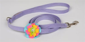 Susan Lanci Fantasy Flower Collection Tinkie Harness - French Lavender - Posh Puppy Boutique