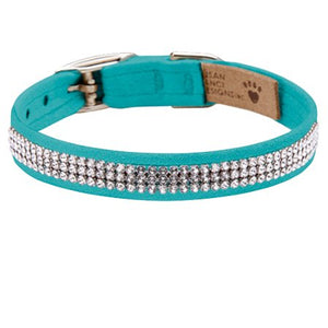 Susan Lanci Giltmore 3 Row Collection Collar in Many Colors - Posh Puppy Boutique