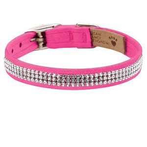 Susan Lanci Giltmore 3 Row Collection Collar in Many Colors - Posh Puppy Boutique