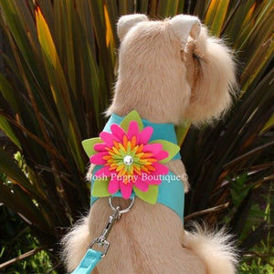 Susan Lanci Island Flower Collection Tinkie Harness - Many Colors - Posh Puppy Boutique