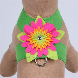 Susan Lanci Island Flower Collection Tinkie Harness - Many Colors - Posh Puppy Boutique