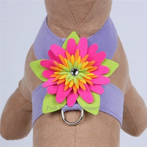 Susan Lanci Island Flower Collection Tinkie Harness - Many Colors - Posh Puppy Boutique