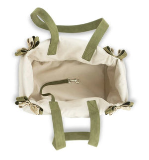 Susan Lanci Luxury Purse Carrier Collection - 2 Toned Doe & Olive - Posh Puppy Boutique