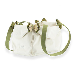 Susan Lanci Luxury Purse Carrier Collection - 2 Toned Doe & Olive - Posh Puppy Boutique