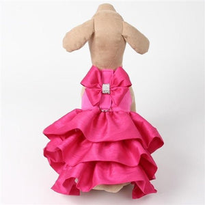 Susan Lanci Madison Dress - Pink Sapphire - Posh Puppy Boutique