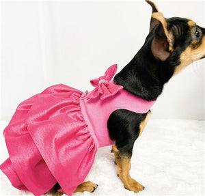 Susan Lanci Madison Dress - Pink Sapphire - Posh Puppy Boutique