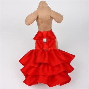 Susan Lanci Madison Dress - Red Pepper - Posh Puppy Boutique