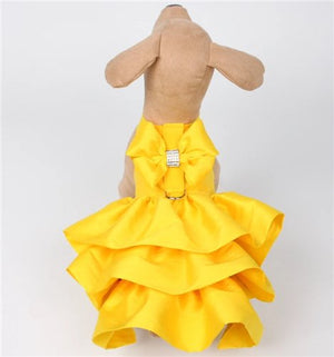 Susan Lanci Madison Dress - Sunshine - Posh Puppy Boutique