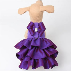 Susan Lanci Madison Dress - Violet - Posh Puppy Boutique